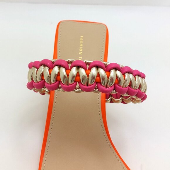 Fashion to Figure Jess Women's Wide Width Heeled Sandals - Size 10 - Picture 7 of 13